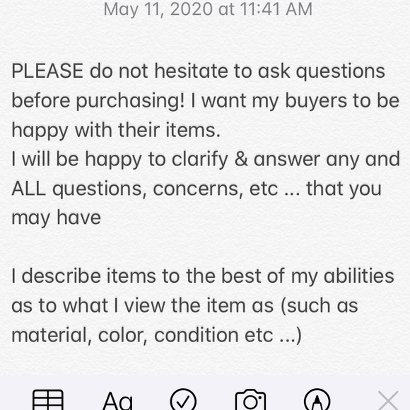 ‼️CLOSET RULES ‼️ - Picture 2 of 3